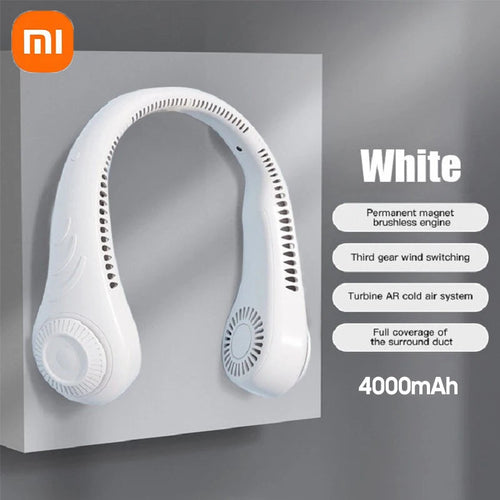 Xiaomi Prenosni ventilator za okoli vratu 360 stopinj