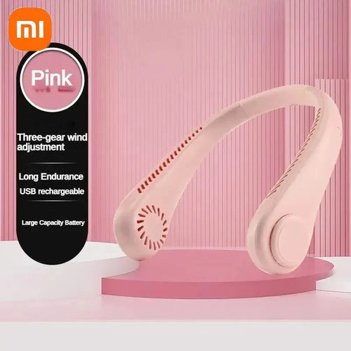 Xiaomi Prenosni ventilator za okoli vratu 360 stopinj