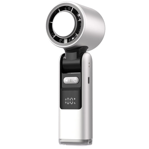 Turbo mini ventilator Ice Cool z digitalnim zaslonom – USB polnilni