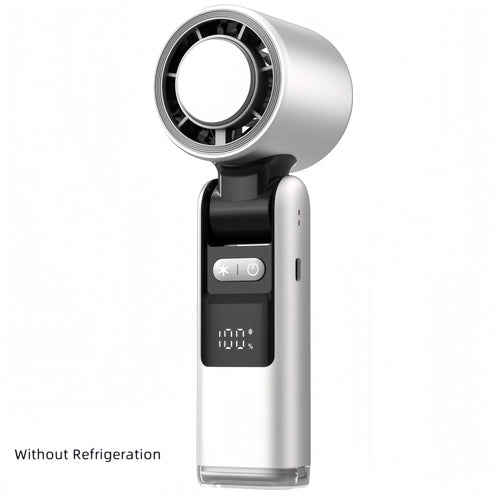 Turbo mini ventilator Ice Cool z digitalnim zaslonom – USB polnilni